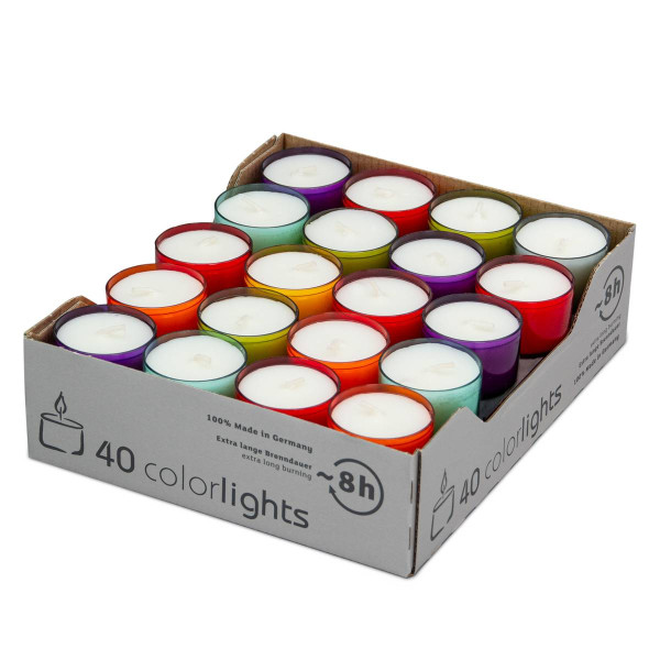 Teelichter Colorlights Winter Edition 38mm