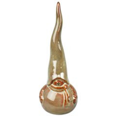 Nikolaus Keramik braun 27x10cm