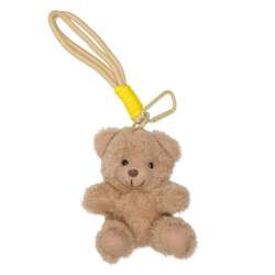 Taschenanhänger Bär 16cm natur