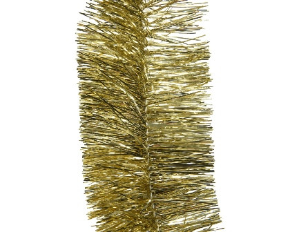 Lametta Girlande hell gold 7x270cm