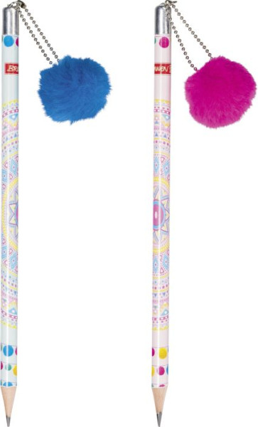 Bleistift mit Bommel