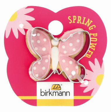 Ausstechform Schmetterling 4cm auf Cardboard Edelstahl