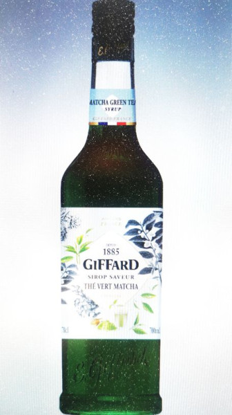 Sirup Giffard Grüner Tee Matcha Sirup 0,7L