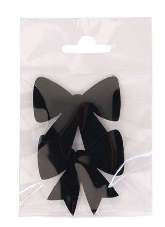 Streu Prinzessin schwarz 60mm 12Stück