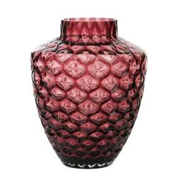 Vase Duncan Solid lila 26x21cm