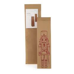Papiertüte NUTCRACKER 45x11x11cm rot