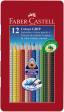 Faber-C. Farbstift GRIP2001 12er Colour-Blechetui