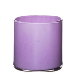 Vase Zylinderform Astra Solid flieder10x10cm