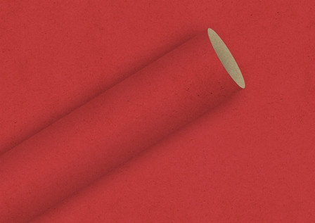 Geschenkpapier 10mx70cm Kraft uni rot