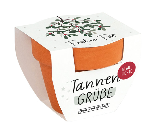 Tannengrüße Weihnachten Frohes Fest