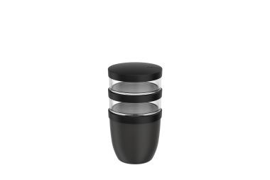 Lunchpot Ellipse 3-teilig 500ml + 2 x 200ml nordic black