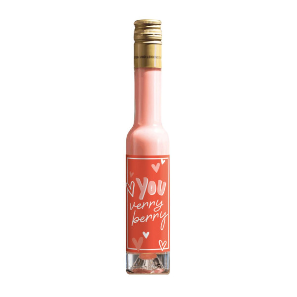 HOME Erdbeer Sahnelikör "you verry berry" 15%vol., 0,1l (enthält Farbstoff)
