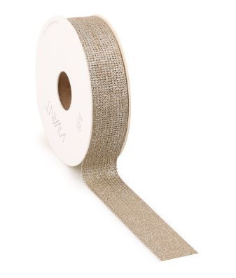 Band ELEGANCE 25mmx10m sand