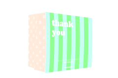Geschenkbox Thank You