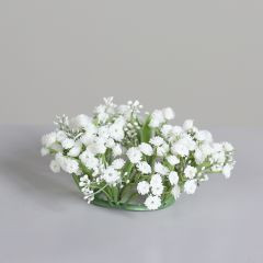 Schleierkraut-Kranz weiß 15cm