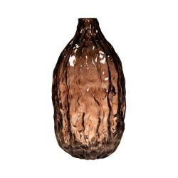 Vase Ripple taupe 22x11,3cm