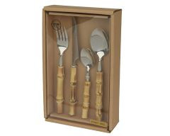 Besteckset Edelstahl 25x15,5x5,5cm