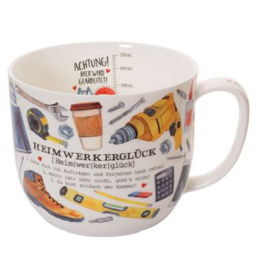 Becher 700 ml Heimwerkerglück
