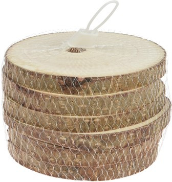Untersetzer Holz natur 11cm 6Stück