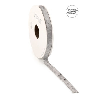 Band VELVET ICE 10mmx5m Fb.01 silber