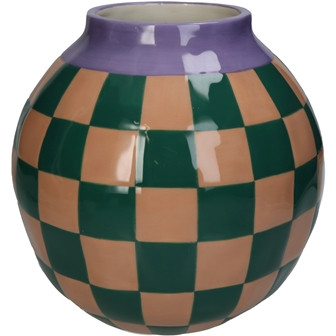 Vase Dolomite multi 22x22x22cm