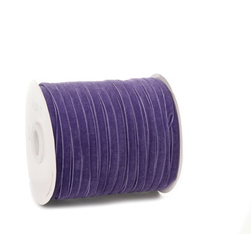 Band VELVET 100mx6mm Fb.35 Purple