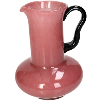 Vase Glas burgund 19x18x24,5cm