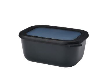 Multischüssel Cirqula rechteckig 1500ml nordic black