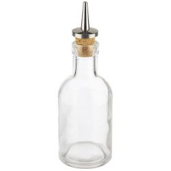 Essig -/ Ölflasche glas D: 5cm H: 15,5cm 100ml
