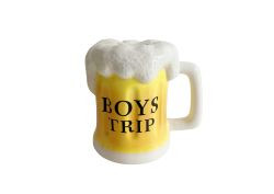 Spardose Krug "Boys-Trip" 14cm