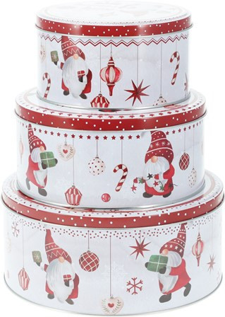 Vorratsdose Stahl rund M