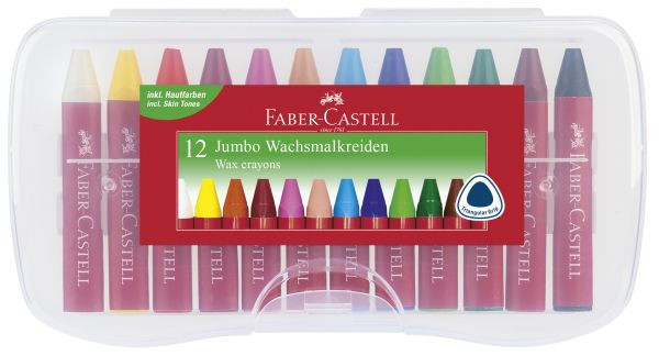 Faber-C. Wachsmalkreiden Jumbo 12er Box