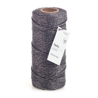Kordel FLASHY 1,5mmx100m Fb.84 antracite