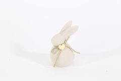 Hase beige 6x5,3x9,5cm