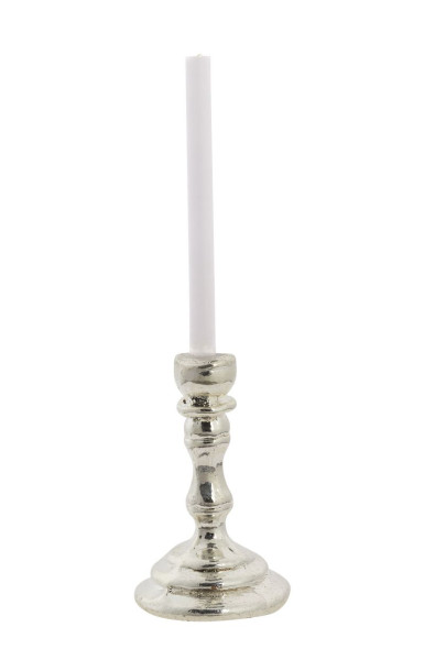 Kerzenhalter ca. 1,2x4,0cm silber
