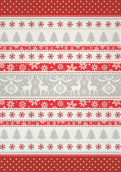 Geschirrtuch Weihnachtspunkte 50x70cm