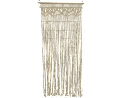 Vorhang Macrame weiß 95x200cm