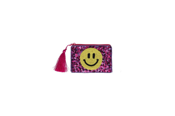 Kosmetiktasche Smile, bunt 0,5x8x12cm