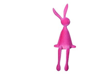 Hase Flocki pink 37,5cm