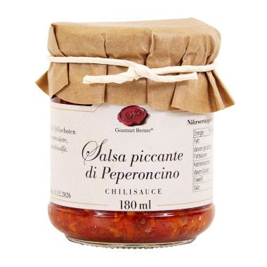 Chilisauce Salsa piccante di Peperoncino Glas 180ml