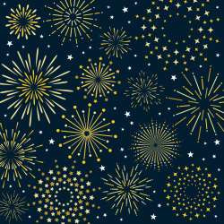 Serviette Atelier 33x33cm Atelier Firework