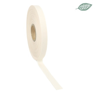 Band COTTON PLAIN 15mmx50m Fb.70 creme