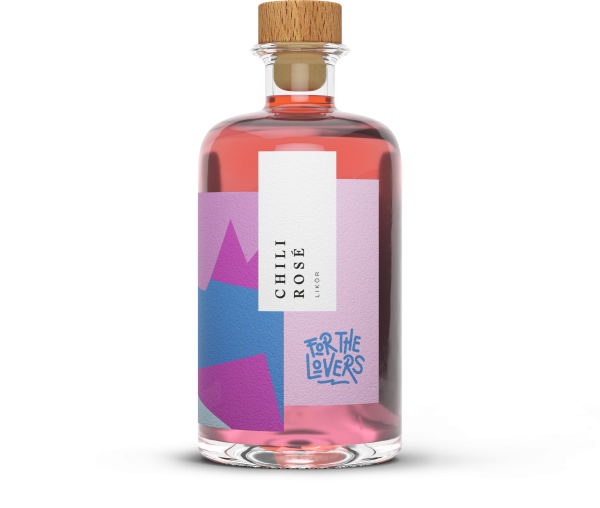 Likör for Lovers Chili Rosé 0,5l