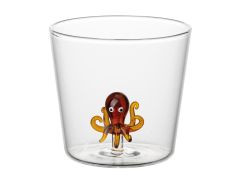 Becher Glas Oktopus 260ml