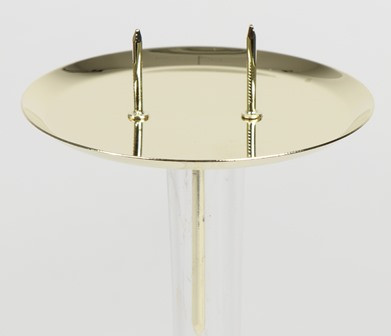 Adventskranzkerzenhalter gold glanz 12cm 4Stück