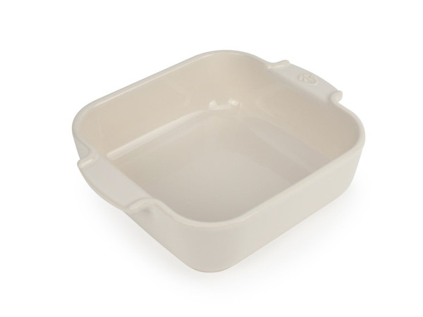 Auflaufform Appolia quadratisch 21cm ecru