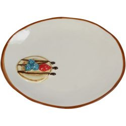 Teller Pancakes Steinzeug multi 25,8x25,8x2,6cm