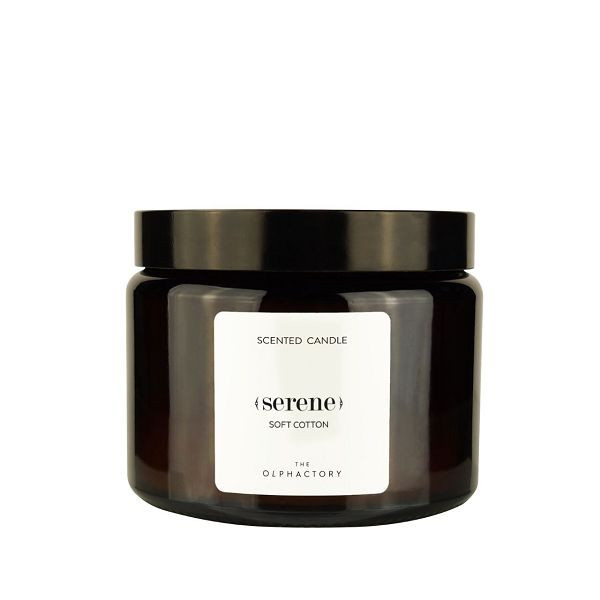 THE OLPHACTORY Duftkerze Soft Cotton 360g