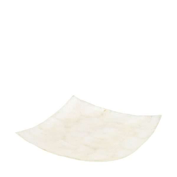 Teller Muscheln natur 17.5x17.5x2cm