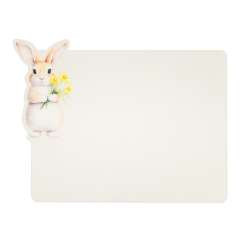 * Tischset Hase Filz 32x45cm creme